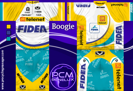 Main Shirt for Telenet Fidea Cycling Team