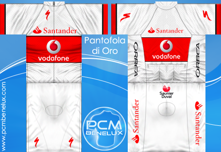 Main Shirt for Vodafone Santander