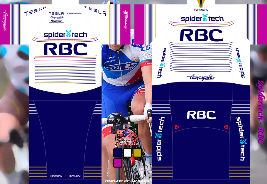 Main Shirt for RBC - Spidertech
