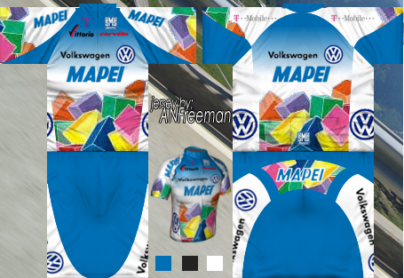 Main Shirt for VolksWagen-Mapei