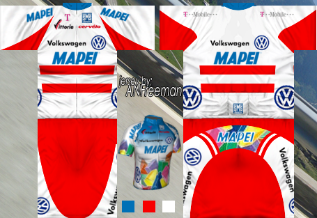 Main Shirt for VolksWagen-Mapei