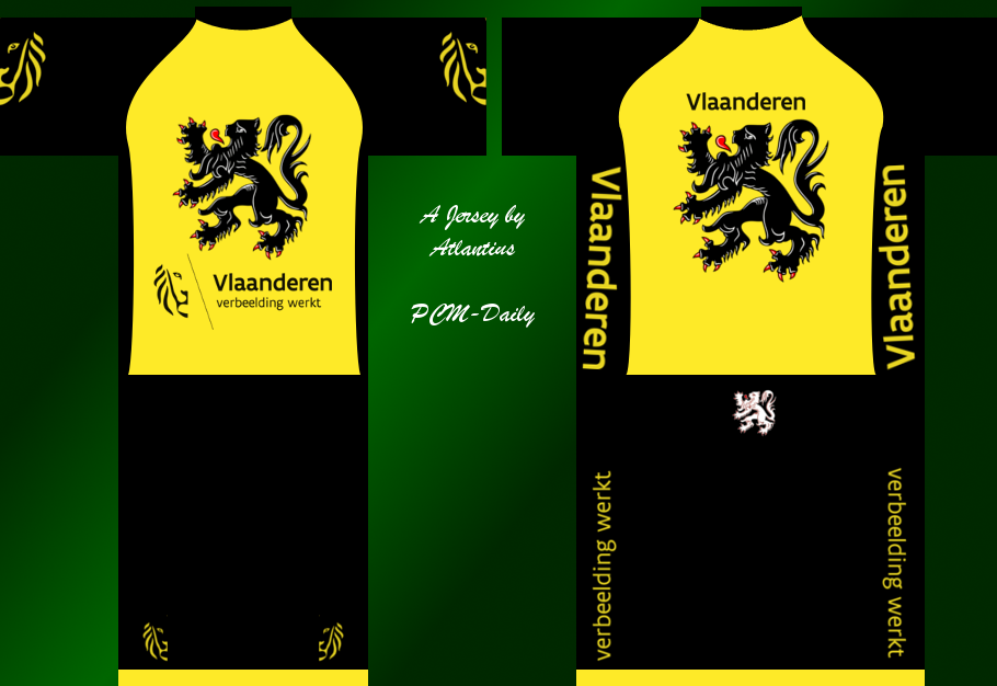 Main Shirt for Vlanderen, Flanders