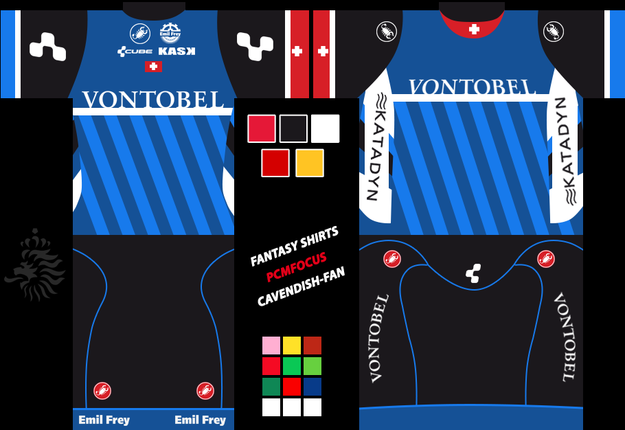 Main Shirt for Team Vontobel