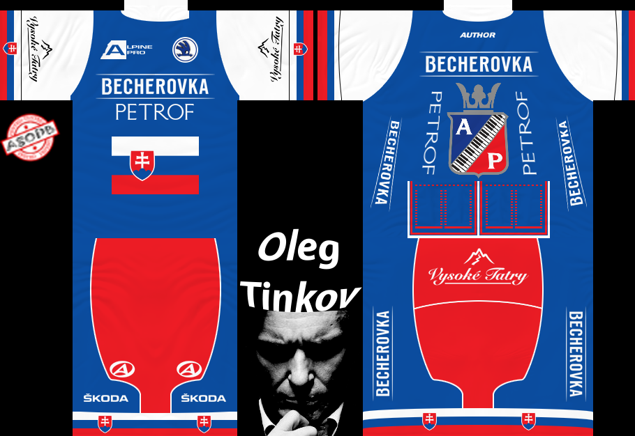 Main Shirt for Becherovka - Petrof