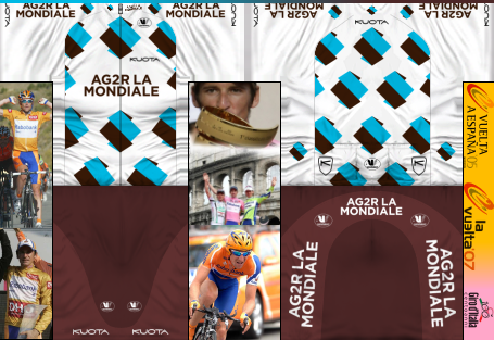 Main Shirt for AG2R LA MONDIALE