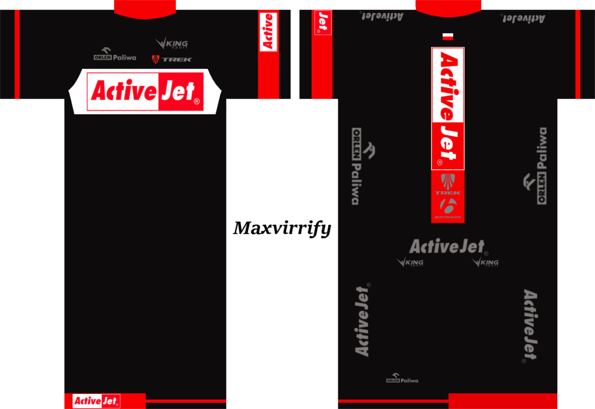 Main Shirt for ActiveJet Team
