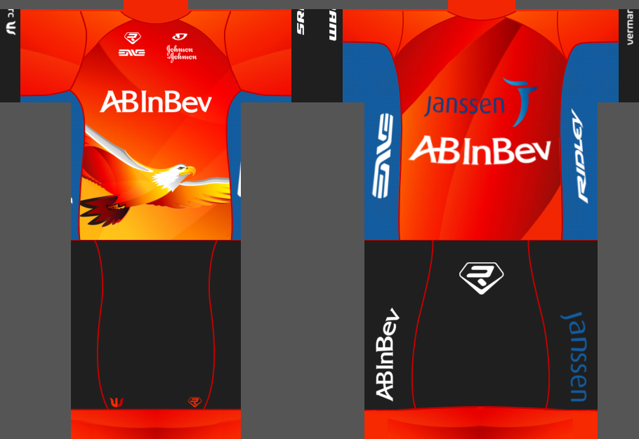 Main Shirt for Anheuser-Busch InBev Cycling Team