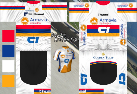 Main Shirt for Team Armavia