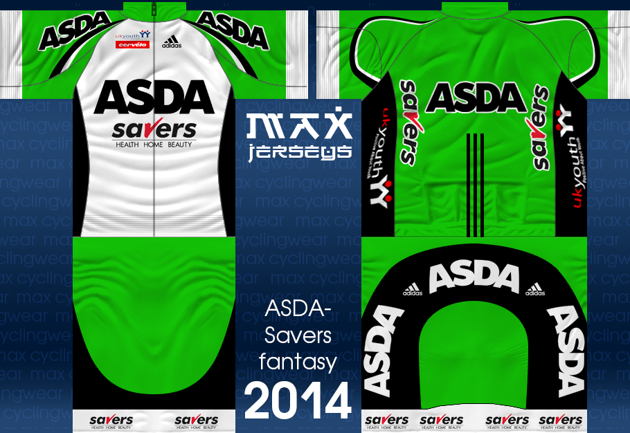 Main Shirt for Team ASDA-Savers