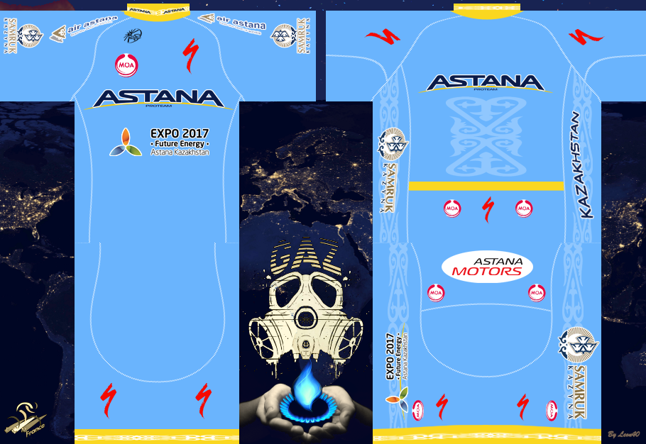 Main Shirt for Astana Pro Team