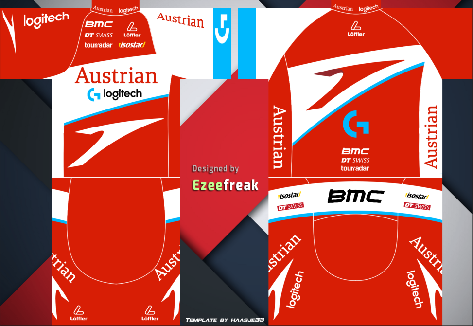 Main Shirt for Austrian Airlines - Logitech
