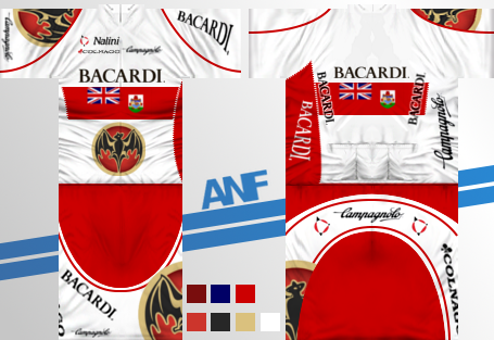 Main Shirt for Team Bacardi