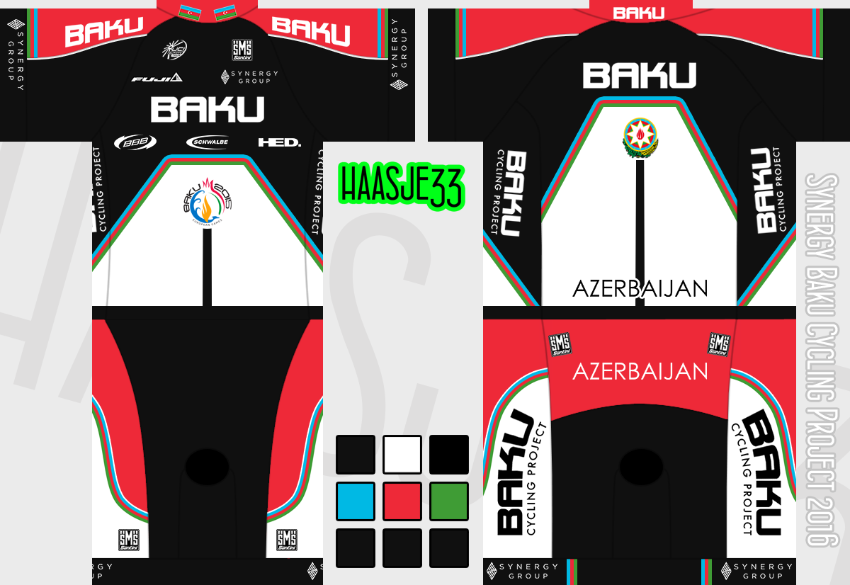 Main Shirt for Synergy Baku Cycling Project