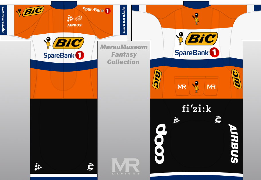Main Shirt for Équipe Cycliste Bic