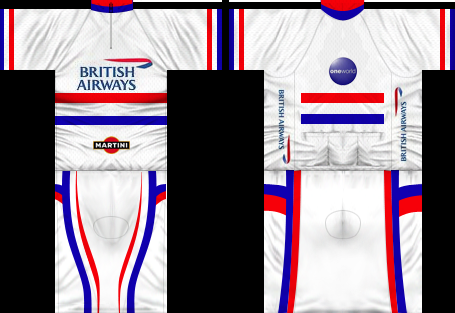 Main Shirt for British Airways - Martini