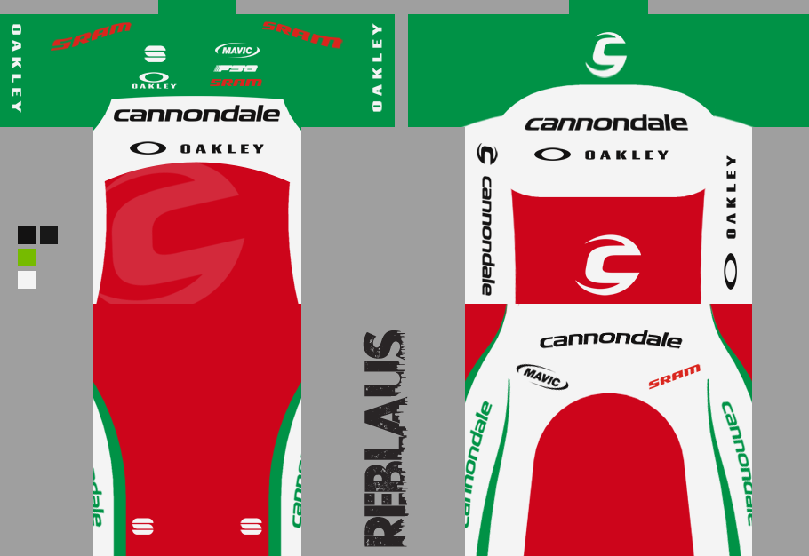 Main Shirt for Cannondale-Oakley