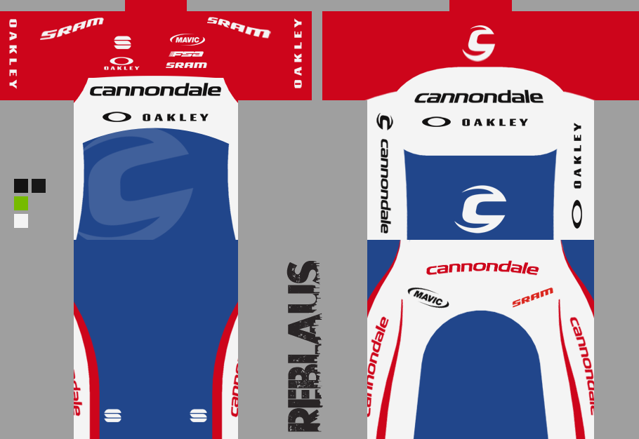 Main Shirt for Cannondale-Oakley