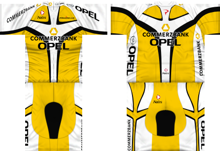 Main Shirt for Commerzbank - Opel