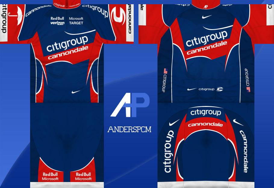 Main Shirt for Team Citigroup - Cannondale