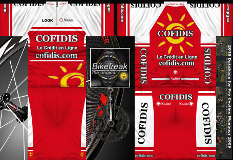Main Shirt for Cofidis, Le Crédit en Ligne
