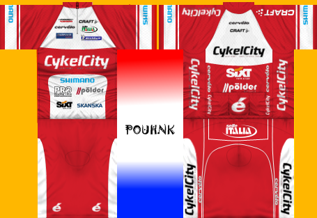 Main Shirt for Team CykelCity.se