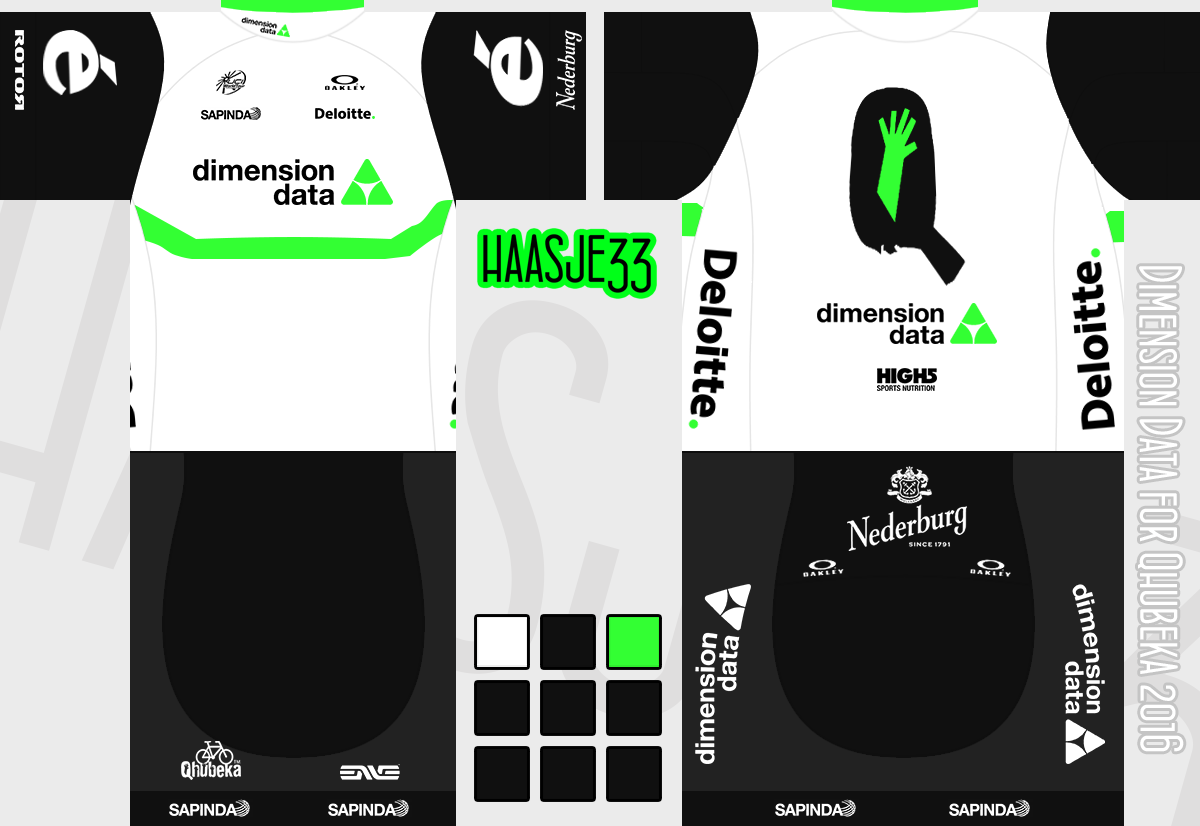 Main Shirt for Dimension Data for Qhubeka