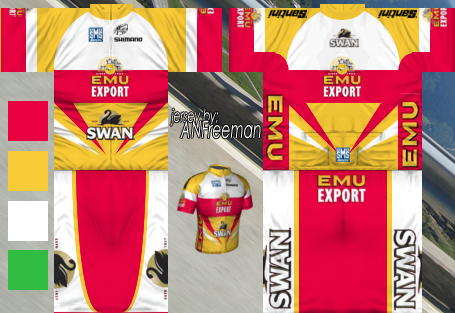 Main Shirt for Team Emu Export