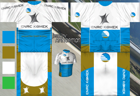 Main Shirt for Cycling Team ENRC