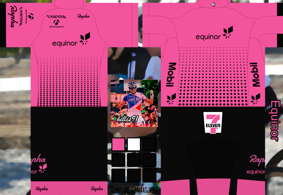 Main Shirt for Equinor Pro Cycling