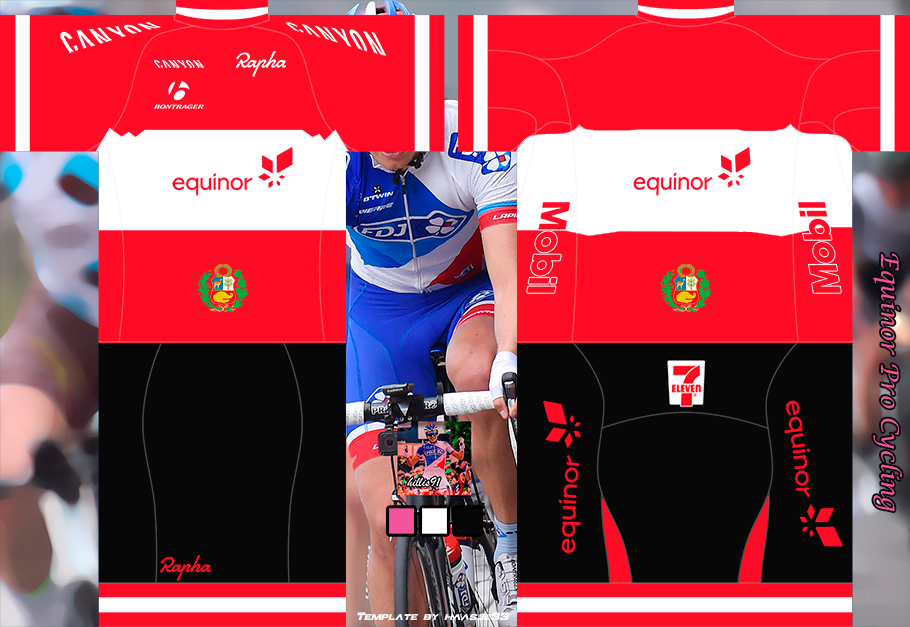 Main Shirt for Equinor Pro Cycling