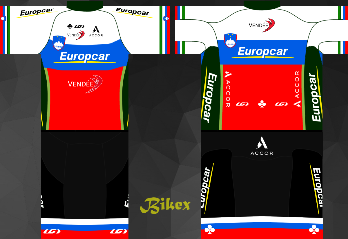 Main Shirt for Team Europcar [MG] 