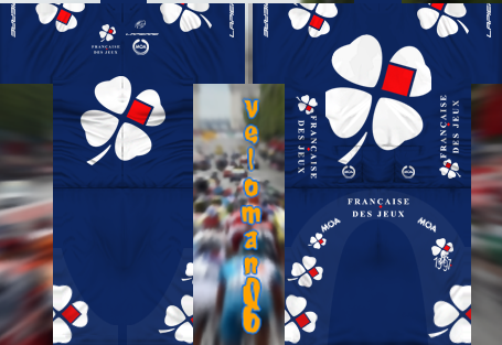 Main Shirt for Française des Jeux