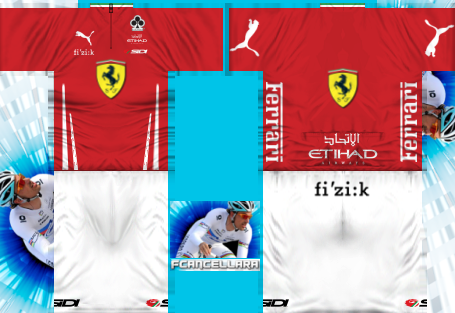 Main Shirt for Ferrari - Etihad Airways