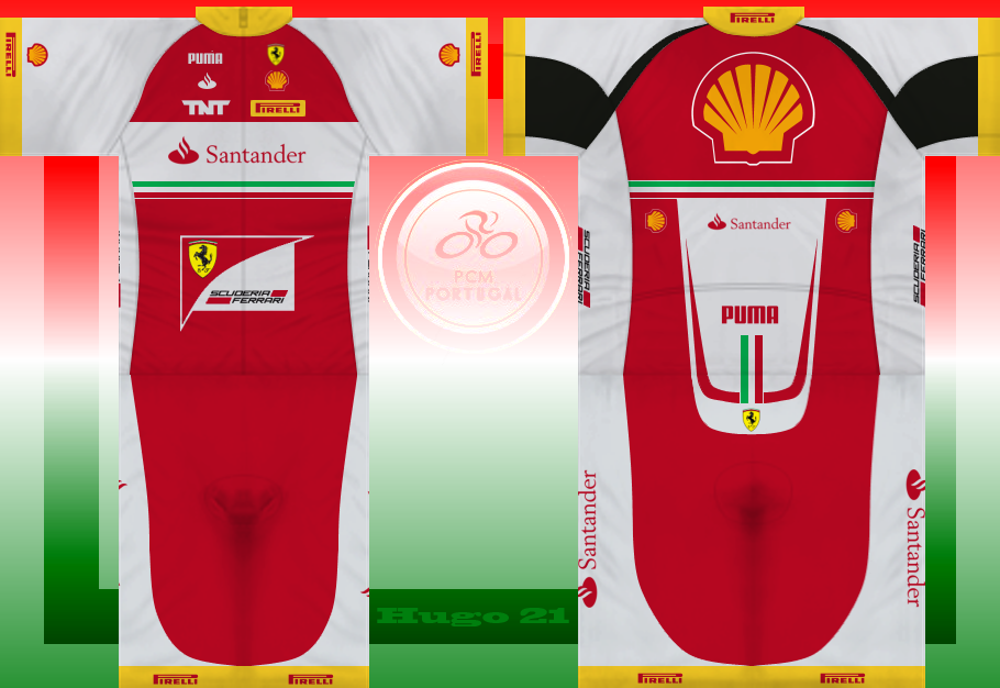 Main Shirt for Ferrari-Santander