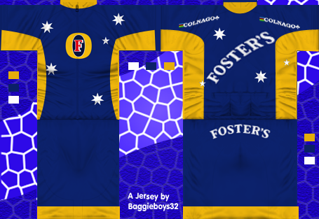 Main Shirt for Fosters Cycling