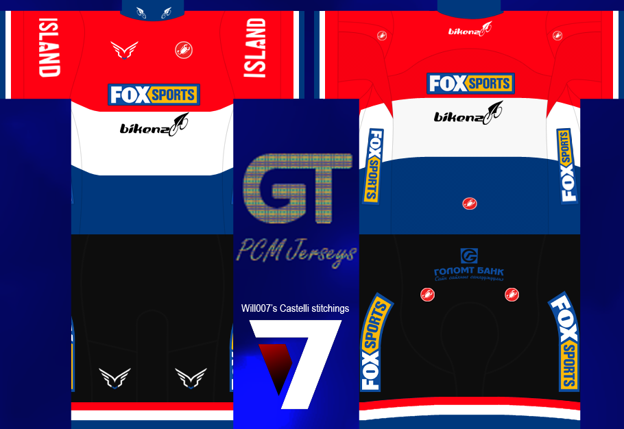 Main Shirt for Fox Sports - BikeNZ Cycling