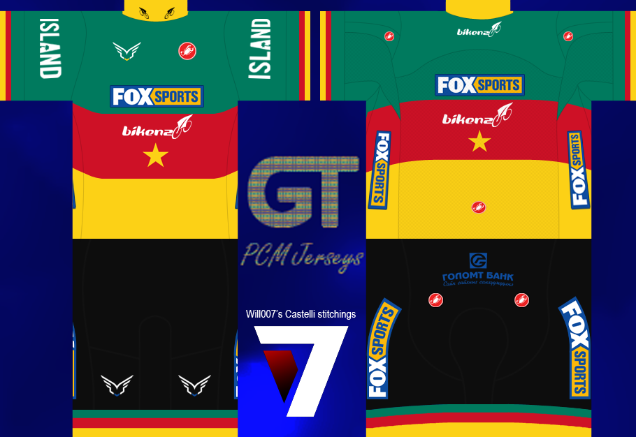 Main Shirt for Fox Sports - BikeNZ Cycling