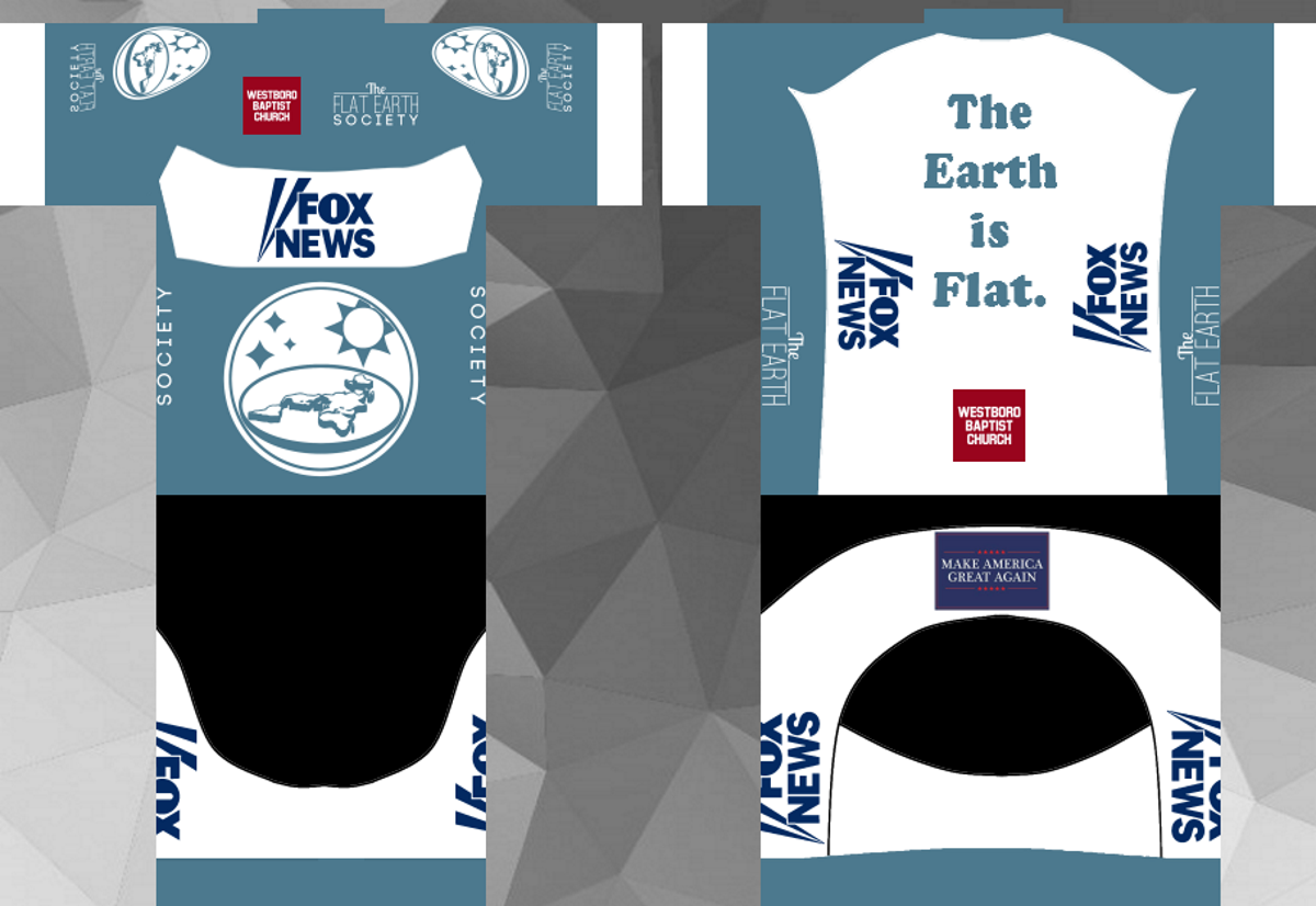 Main Shirt for Fox News - Flat Earth Society