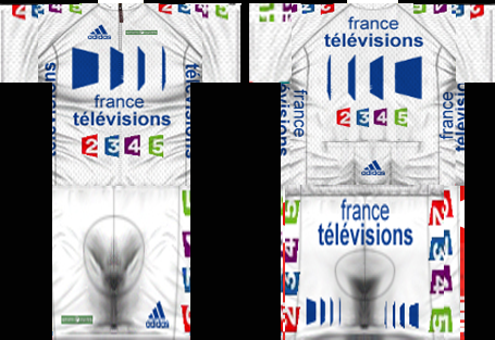 Main Shirt for France Télévisions