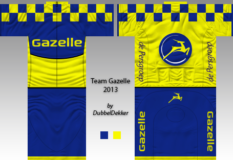 Main Shirt for Team Gazelle
