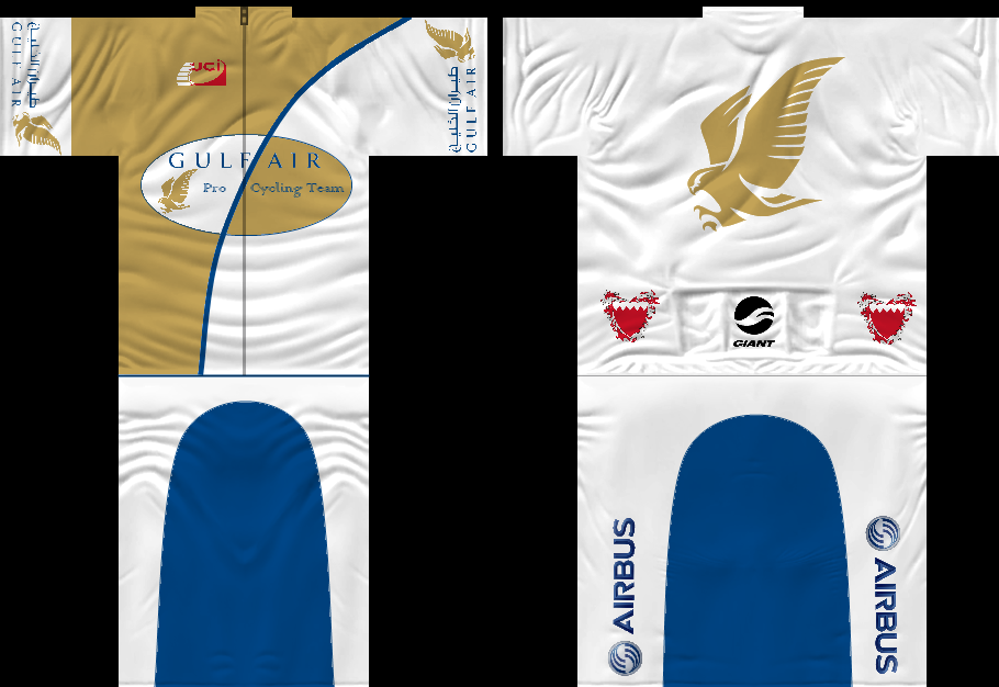 Main Shirt for Gulf Air Pro Cycling