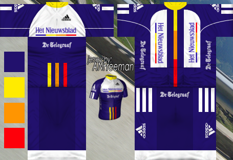 Main Shirt for Het Nieuwsblad Cycling Team
