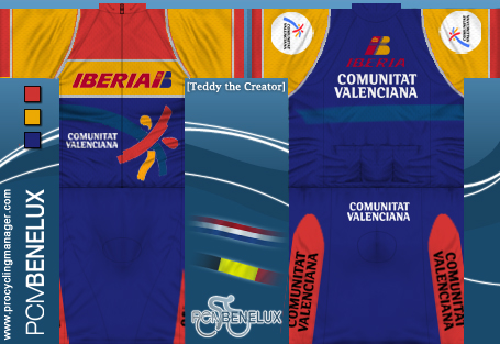 Main Shirt for Iberia - Comunidad Valenciana