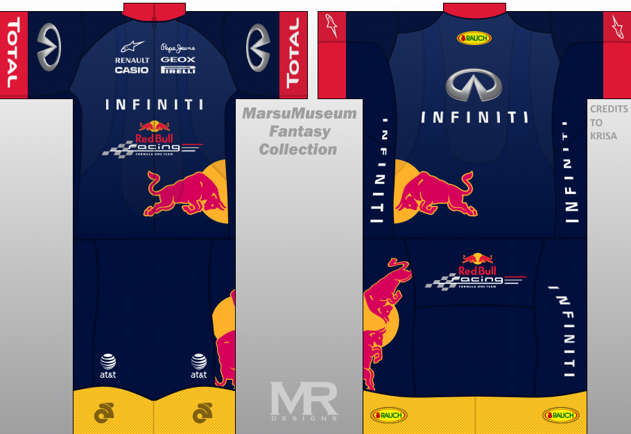 Main Shirt for Infiniti - Red Bull Racing