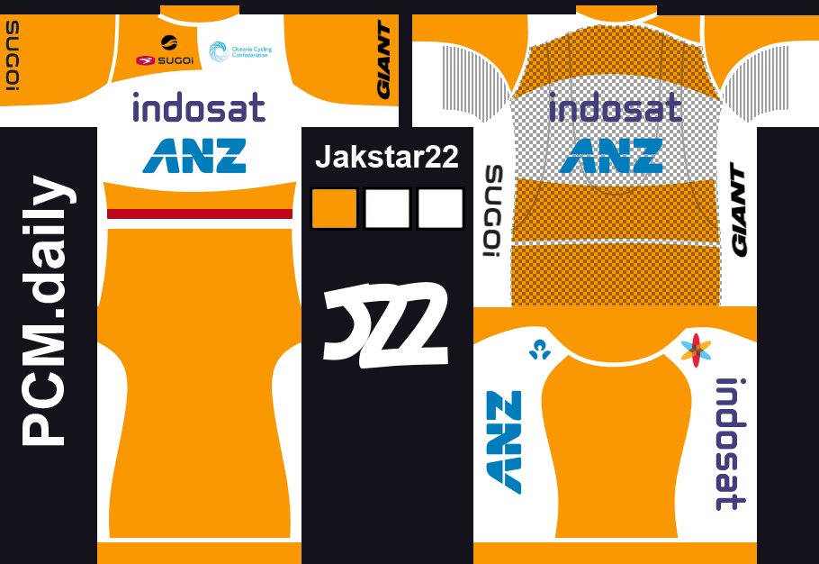 Main Shirt for Indosat - ANZ