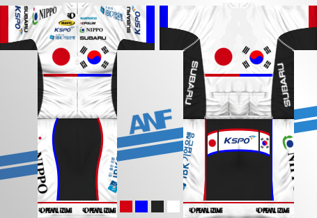 Main Shirt for Japanese - Korean Cycling Project