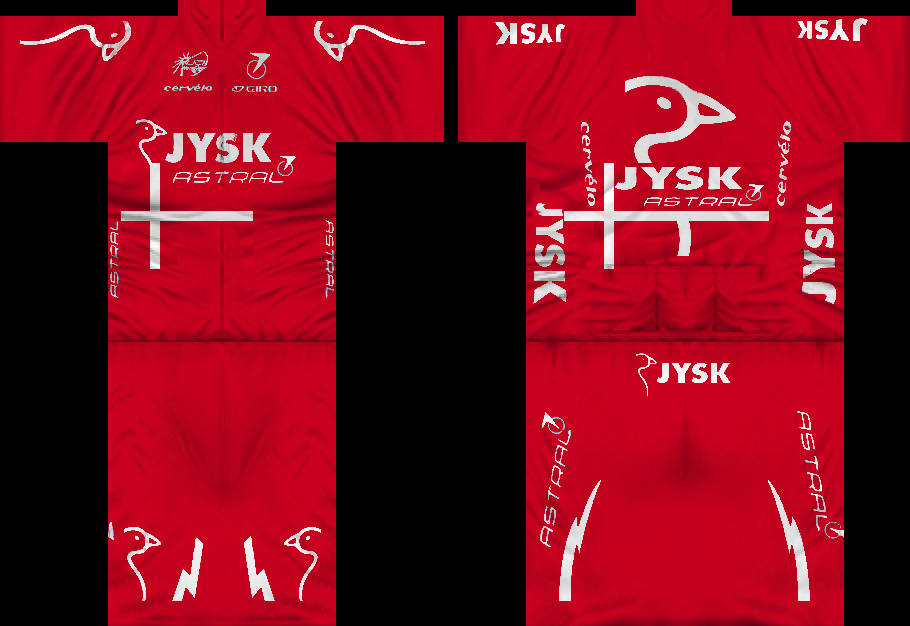 Main Shirt for Team Jysk-Astral