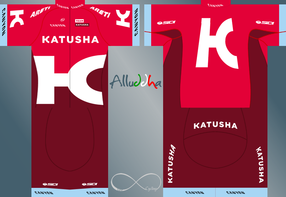 Main Shirt for Katusha