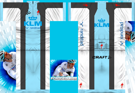 Main Shirt for KLM Cycling Team