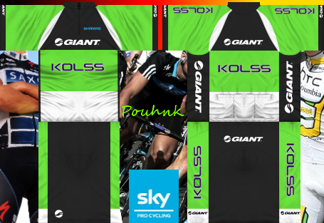 Main Shirt for Kolss Cycling Team